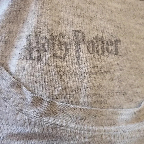 🛍Harry Potter Hogwarts Draco Dormiens Nunquam Titillandus Crest Womens Tee L‎ - Picture 2 of 5